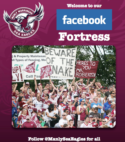 Manly-Warringah Sea Eagles Facebook Fanpage